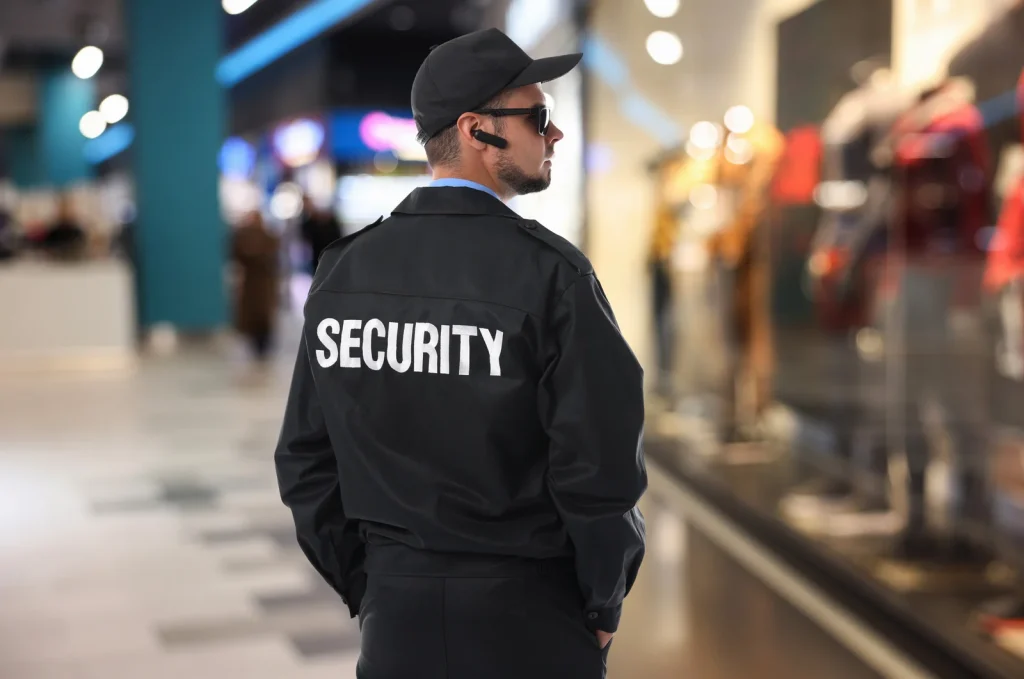 uniformed security guard for concierge security Vancouver